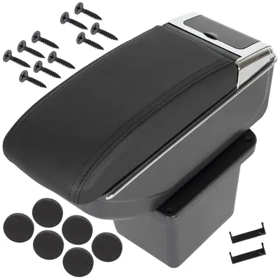 Produktbild von Hyundai i30 I 07-12 Armlehne mit Ablagefach SCHWARZES  + Montagesatz