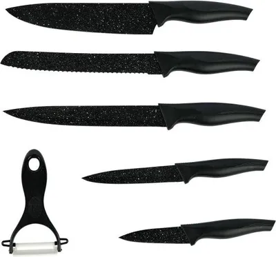 Produktbild von Messer-Set, 6-teilig, antihaft