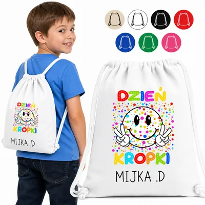 Image de Worek Na Wf - Dzień Kropki Buźka W Kropki