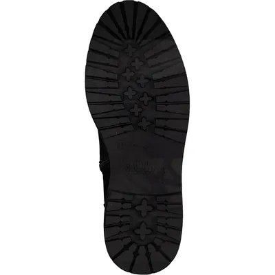 Produktbild von s.Oliver Damen Stiefelette Biker Boot Plateau Reißverschluss vorne 5-25422-41, Größe:40 EU, Farbe:Schwarz