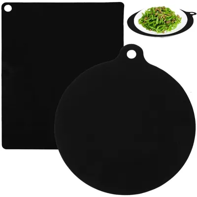 Image de Tapis de protection pour induction, 24 cm – Protection résistante à la chaleur pour plaques de cuisson, jusqu'à 260 °C – Protection pour plaques à induction – Dessous de plat et protection pour plaques de cuisson – Forme ronde