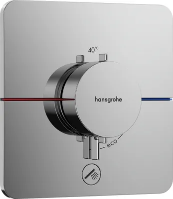 Produktbild von hansgrohe Thermostat ShowerSelect Comfort Q UP, f 1 Verbr. u. 1 zus. Abgang, chrom