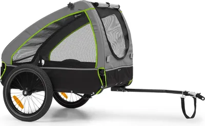 Produktbild von Klarfit príves na bicykel pre psov, 250L skladací, 600D Oxford Canvas, do 45 kg