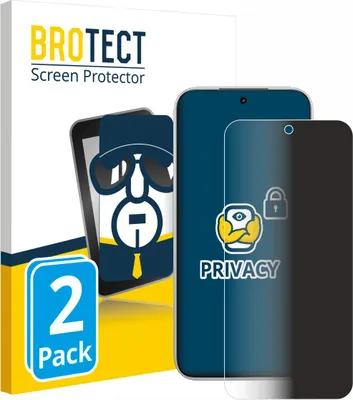 Produktbild von 2x BROTECT Sichtschutzfolie für Xiaomi Poco F8 Pro Anti-Spy Privacy Sichtschutz Blickschutz Folie Blaulicht-Schutz