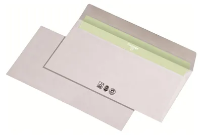 Immagine prodotto di MAILmedia 30006890 MAILmedia Briefumschläge Envirelope® DIN lang ohne Fenster recycling-weiß haftklebend 1.000 St.