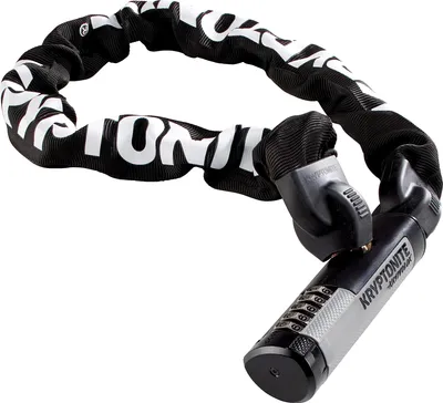 Produktbild von Kryptonite 003267, Kettenschloss, Schwarz, Weiß, 900 mm, 2,653 g