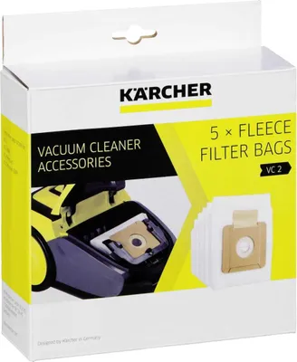 Produktbild von Kärcher Vliesfilterbeutelset VC 2