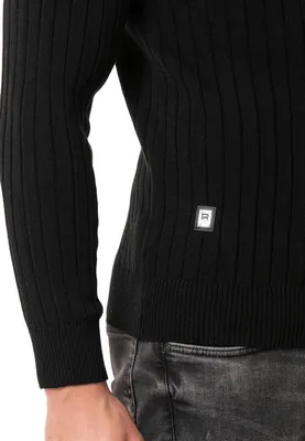Produktbild von Red Bridge Herren Strickpullover Stehkragen Pullover