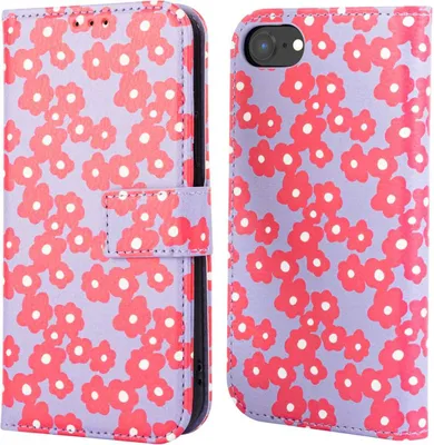 Image de imoshion Design Bookcase pour Apple iPhone 17e / 16e - Dusty Rose Blossoms