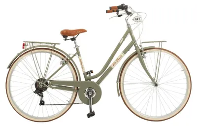 Immagine prodotto di Via Veneto Bici City Bike Malagueta Lady 28” 6V Verde Borghese