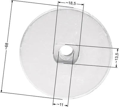 Obrázek produktu pro Castel Adaptér pro zahradní sekačky PAN504 22,2 mm RO50422