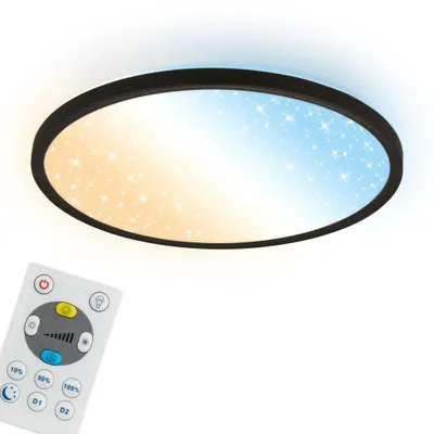 Produktbild von LED Deckenlampe Deckenleuchte Wohnzimmer Dimmbar Fernbedienung CCT