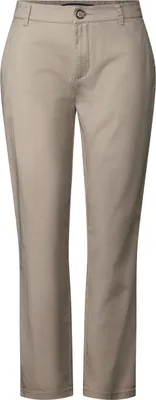 Produktbild von QR Chino peach Twill Co/Ea 16381 buff grey Größe 44/28