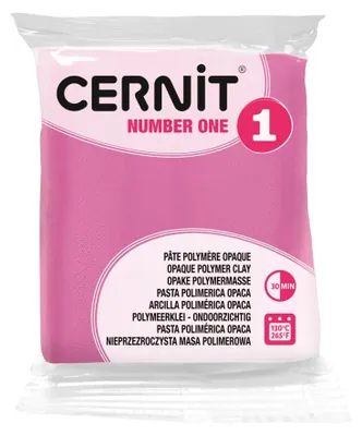 Obrázek produktu pro Cernit Polymer Clay N°1 Polymerová hmota Fuchsia 56 g