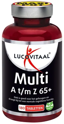 Produktbild von Multi A-Z 65+ 180 Tabletten
