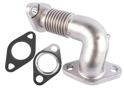 Obrázok produktu pre Prívodný potrubie EGR – Spojovacie potrubie AGR – Pre VW T5 T6 Crafter 1.9 2.0 2.5 – S tesneniami – OEM 04L131521BH