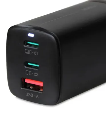 Immagine prodotto di iBOX C-65 Black, GaN 65W universal charger