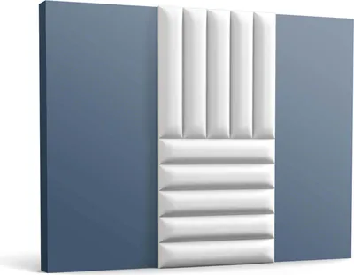 Produktbild von Orac Decor W218 3D Wandpaneel Wandvertäfelung Akustikpaneel Stuckleiste 2 m