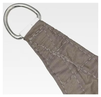Produktbild von Sonnensegel aus Oxford-Gewebe, dreieckig, 4x4x4 m, taupe