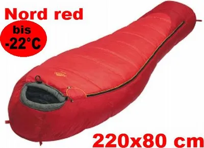 Image de Sac de couchage momie Nord-Red 220 x 80 cm