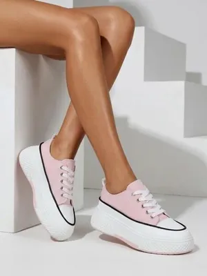 Zdjęcie produktu dla Royalfashion Trampki damskie na platformie Beemes, rozmiar 38