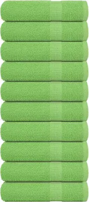 Zdjęcie produktu dla Ręczniki kąpielowe, FROGN, 10 szt, zielone, 100x150 cm, 360 g/m²