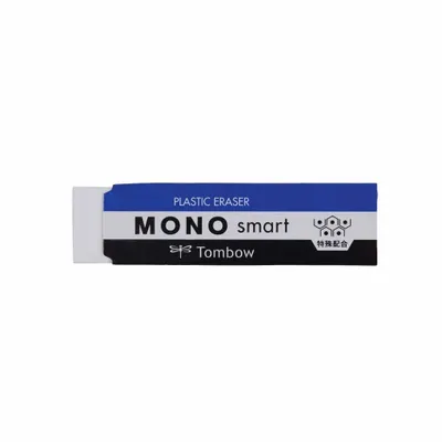 Image de Gomme plastique TOMBOW "MONO smart" blanc extra étroit