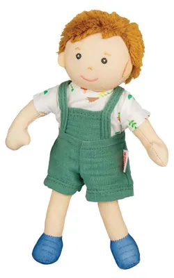 Produktbild von Heless Stoffpuppe Fred 22cm - weiche Kuschelpuppe Spielzeug