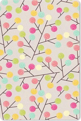 Produktbild von MuchoWow® Mauspad Mousepad Mädchen - Lutschbonbon - Baum - Muster - Mädchen - Rosa - Kinder - Kind 18x27 cm - Mousepads - Maus Mat - Pad - Mausunterlage