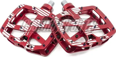 Produktbild von Flachpedal Alu-Rot