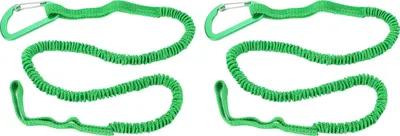 Produktbild von 2pcs Kajak -Paddel -Leine dehnbarer Gurt Lanyard Seil für Kajakfahren -Kajak -Kajak -Fischereistabstange 3 bis 6 Fuß Grün