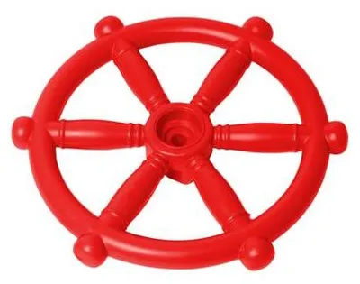 Image de Volant pour aire de jeux - Rouge - Pour tour de jeux - Résistant aux intempéries - Accessoires pour aire de jeux