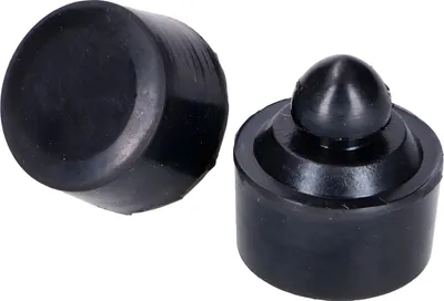 Produktbild von Gummipilz Sitzbank schwarz, 2 Stück für Simson S50, S51, S70