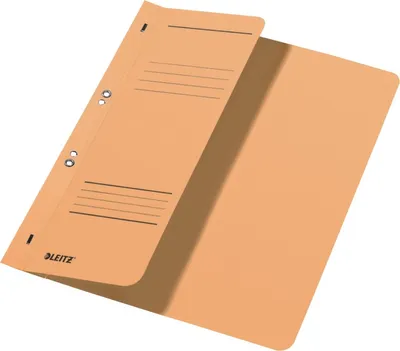 Produktbild von Ösenhefter A4 1/2 Vorderdeckel Karton Amtsheftung chamois Packung mit 50 Stück