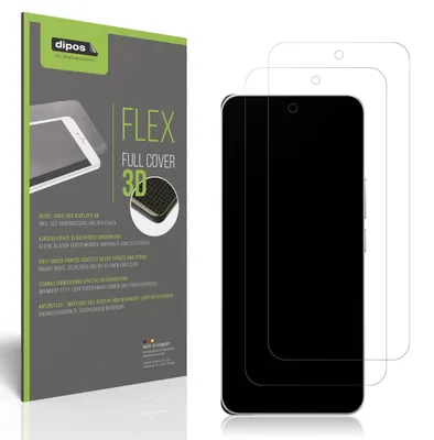Produktbild von 2x Full Cover Schutzfolie matt für Honor 200 Panzerfolie Anti-Shock
