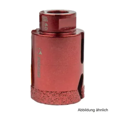 Produktbild von Diamant-Bohrkrone 40 mm Trockenschnittlochsäge für härteste Materialien M14