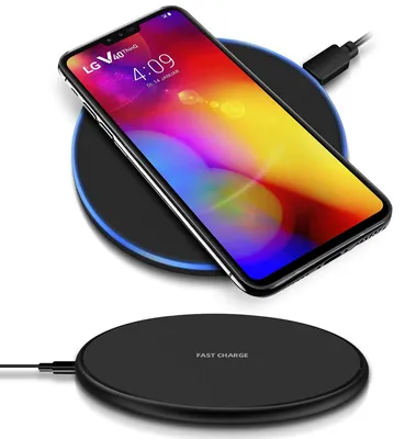Produktbild von QI Wireless Schnell Ladegerät für LG VELVET Kabellos Induktives Laden Charger
