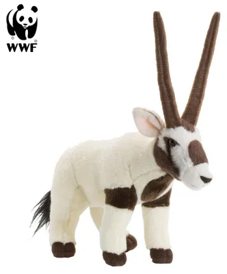 Image de WWF - Peluche - Antilope oryx (23cm) Peluche réaliste