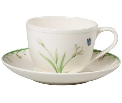 Produktbild von Villeroy & Boch Colourful Spring Kaffeetasse mit Untertasse 2tlg. 14-8663-1290