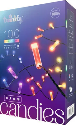 Produktbild von Twinkly Strings, Girlande, Grün, Universal, Erwachsener, Kind, 1 Stück(e), Box
