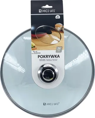 Obrázek produktu pro Poklice na hrnec z tvrzeného skla 26 cm