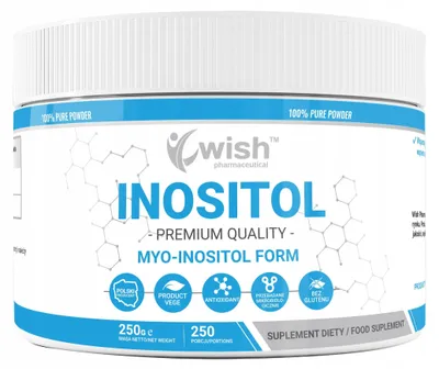 Obrázok produktu pre Wish WISH Inozitol Vitamín B8, vegánsky prášok, 250 g