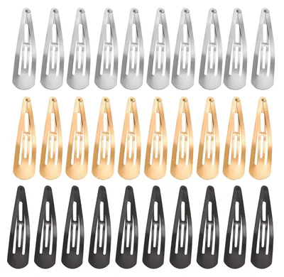 Imagen del producto de Solidchoice - Juego de 30 horquillas reutilizables para el cabello, ideales para mujeres