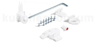 Produktbild von Hailo Montagezubehör 1711909 weiß für Uno Duo Abfallsammler