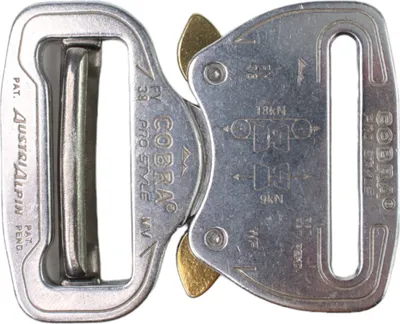 Produktbild von Aluminiumschnalle 4cm, patentierte Hochsicherheitsschnalle, Belastbarkeit 900 kg