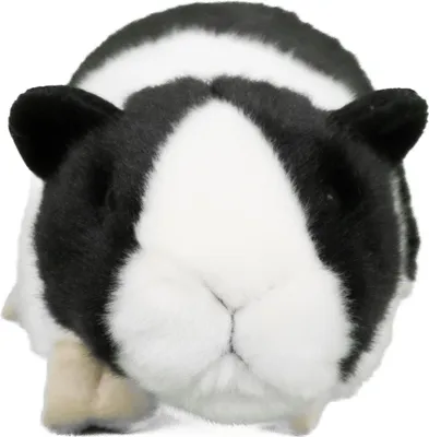 Produktbild von Kuscheltier Meerschweinchen schwarz/weiß 22 cm Plüschtier