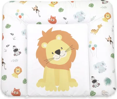 Prebaľovacia podložka prebaľovacia podložka baby 85 x 75 cm - prebaľovacia podložka podložka na prebaľovací pult vodeodolná prebaľovacia podložka soft safari motív