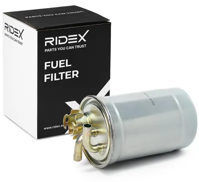 Produktbild von Kraftstofffilter RIDEX 9F0100 für AUDI A6 Avant (4F5, C6) Leitungsfilter