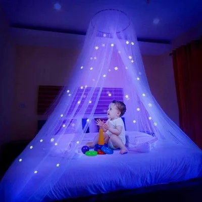 Productafbeelding van Famanu muggennet voor prinsessenbed - Lichtgewicht en ademend