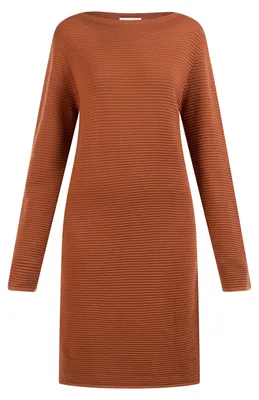 Immagine prodotto di Abito da donna in maglia SIDONA, modello 15624683-SI01, colore rosso intenso, taglia XL/XXL